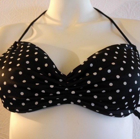 Victoria's Secret Polka Dot Bikin Top Medium - Picture 3 of 5